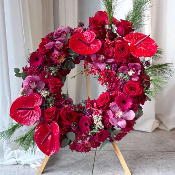 Wieniec Rzymski Czerwony